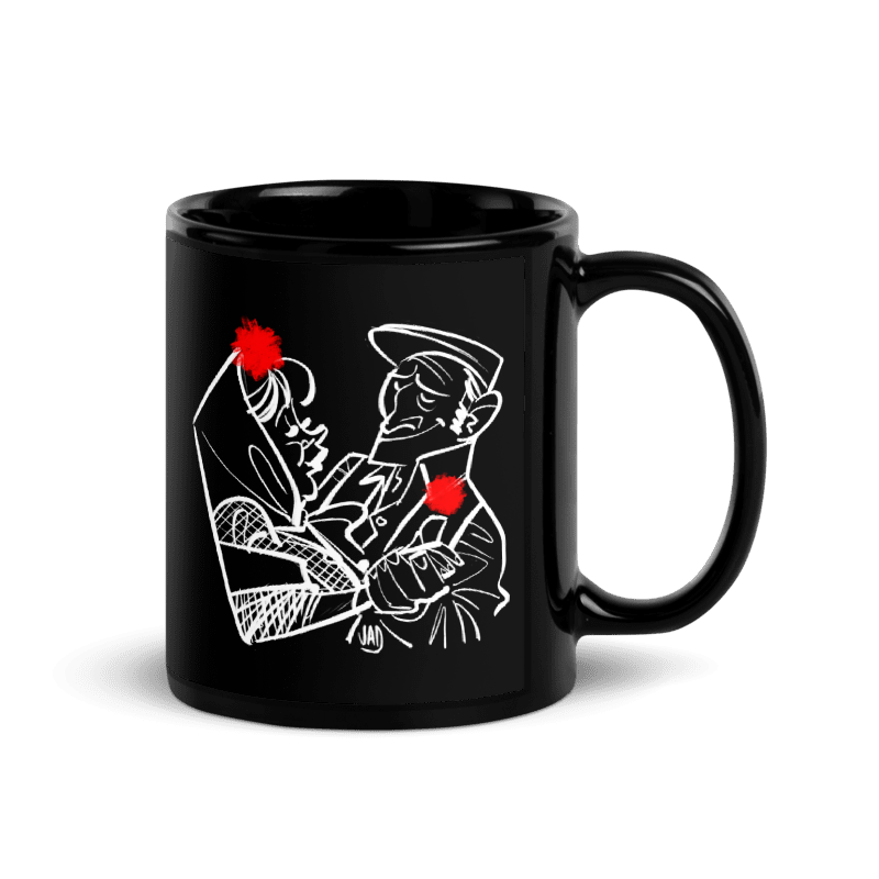 Taza Chulapos negra