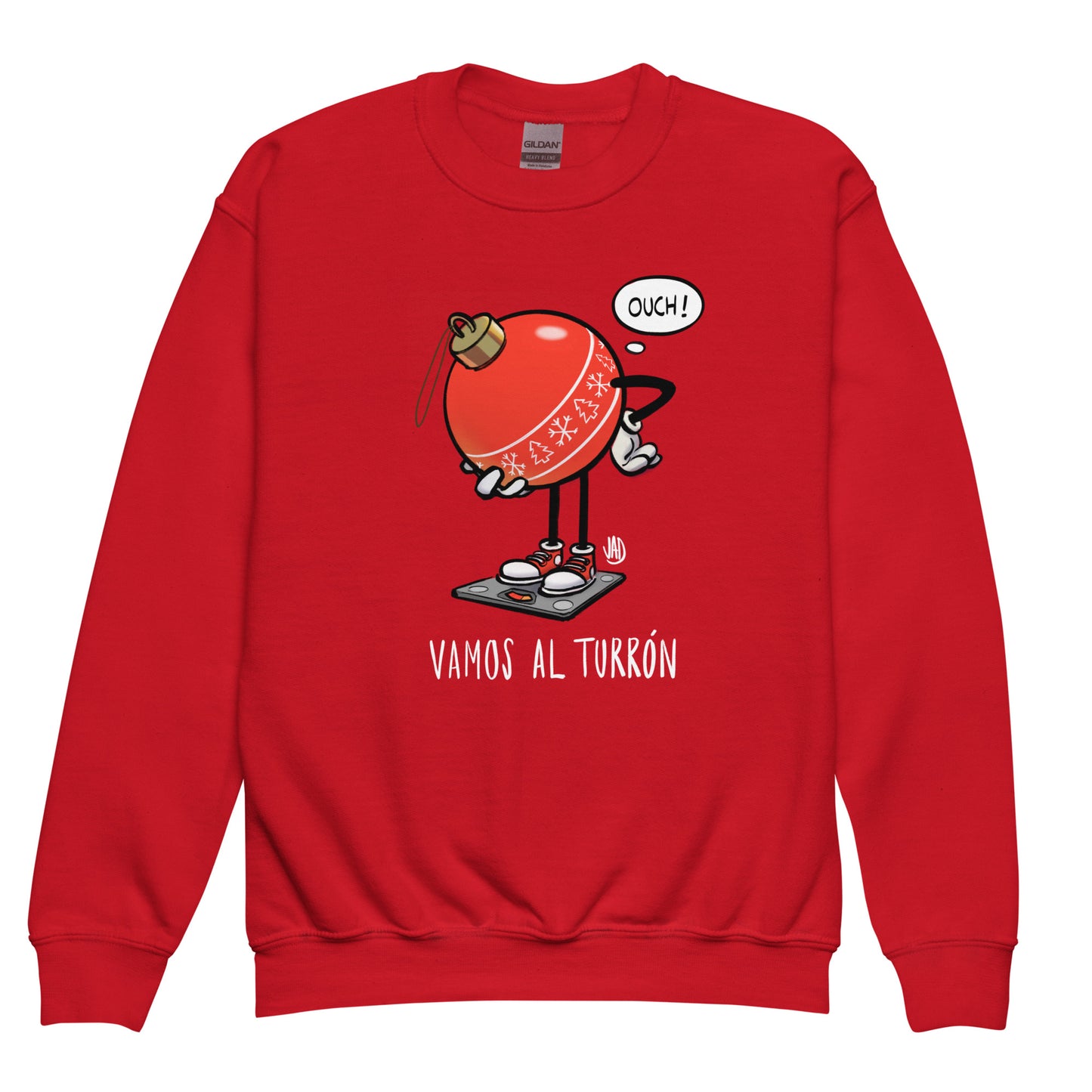 Imagen de sudadera con bola de navidad