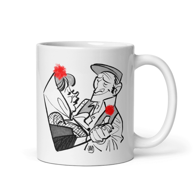 Taza Chulapos blanca